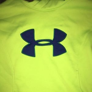 Bright colored hoodie!